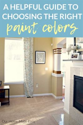 how to cover windows for painting: the importance of selecting the right paint color